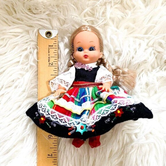 Polish folk doll, Purchased in Porland. vintage - Picture 11 of 11